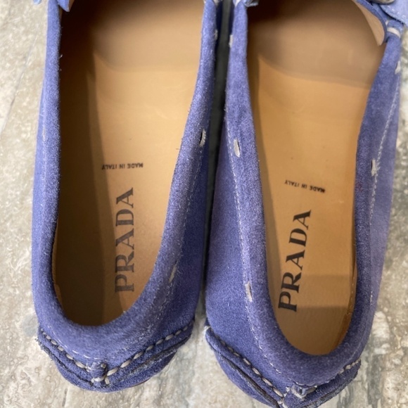 PRADA SUEDE LOAFERS - Picture 5 of 10
